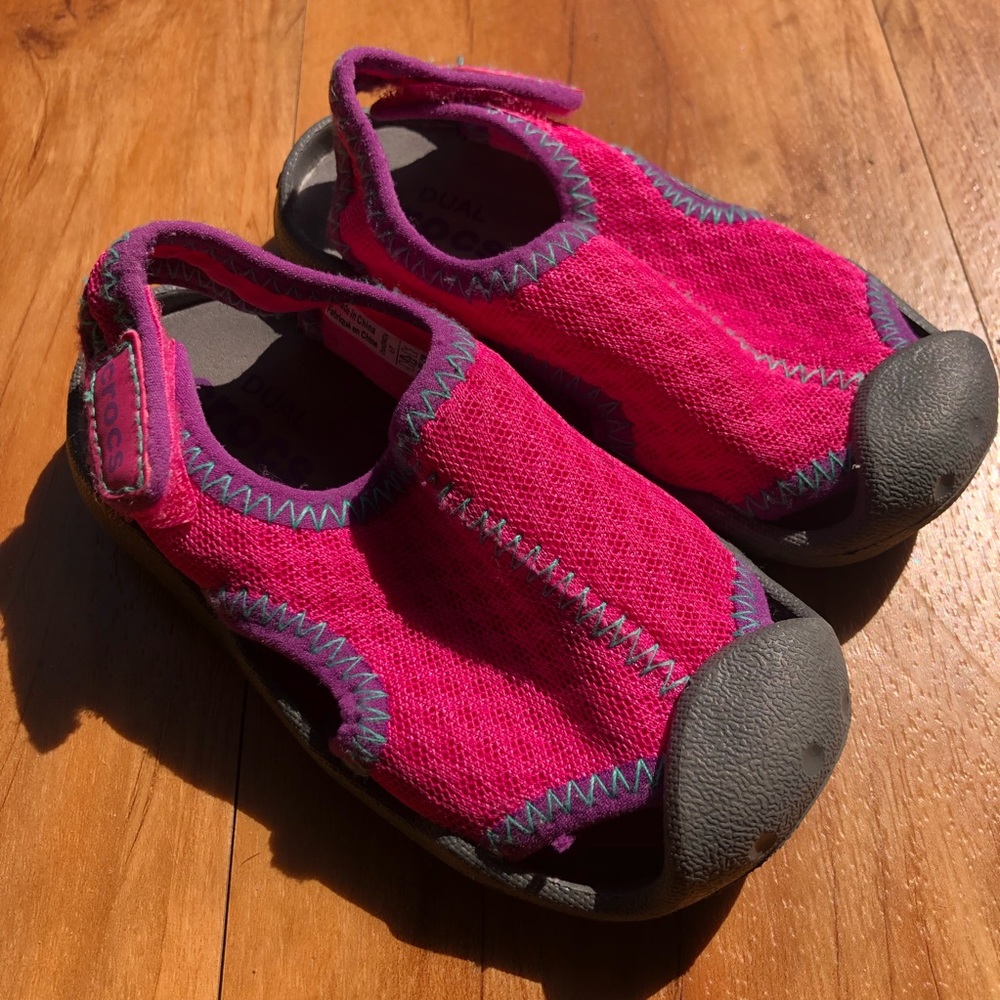 Crocs Toddler Swiftwater Size 7 Sandal/Watershoe